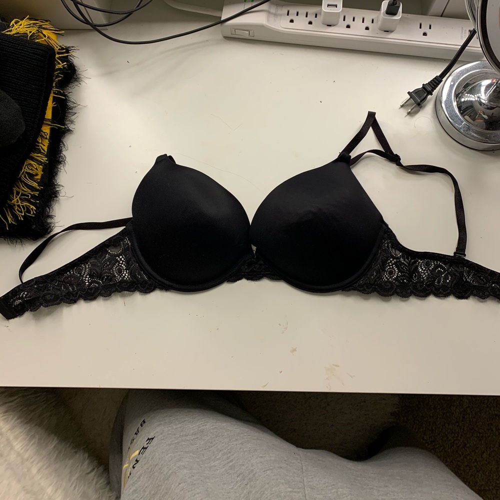 black 34D bra